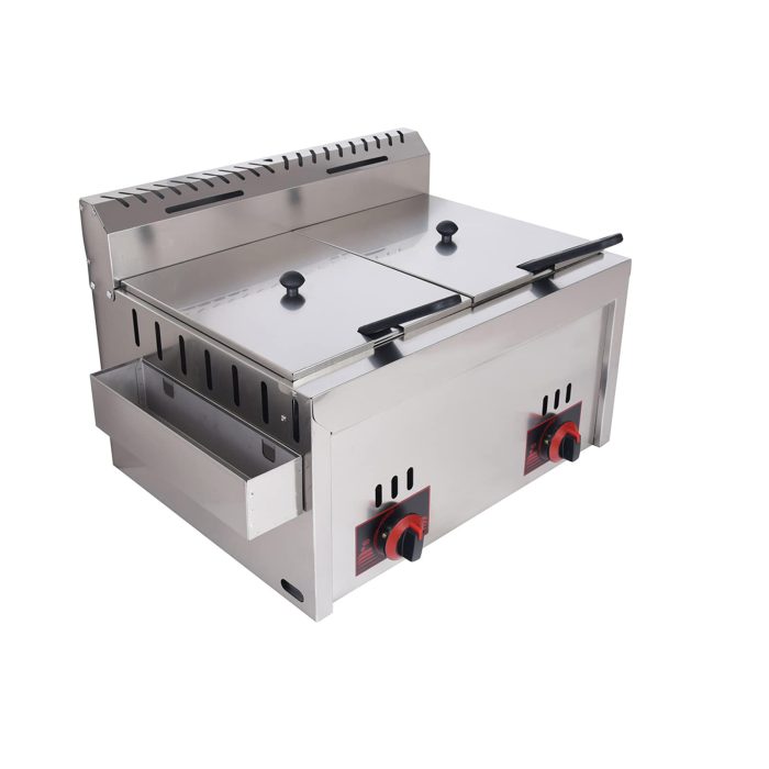 Double Gas Fryer (2x11lt)