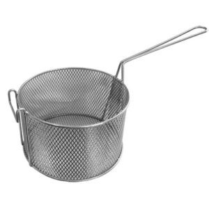 Basket Round Small 127×100 S/Steel