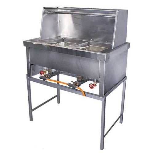 Spaza Gas Fryer (2x20lt) With Baskets